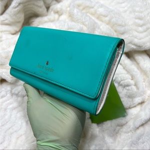 Kate spade Tiffany color wallet